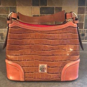 Dooney & Bourke Hobo Croco Handbag